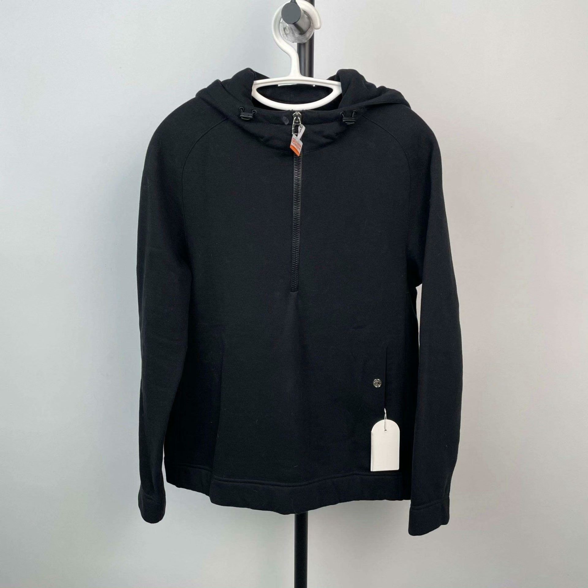 Hermes Hermes Thermal Cotton Black Hoodie M Men Size US M / EU 48-50 / 2 - 1 Thumbnail