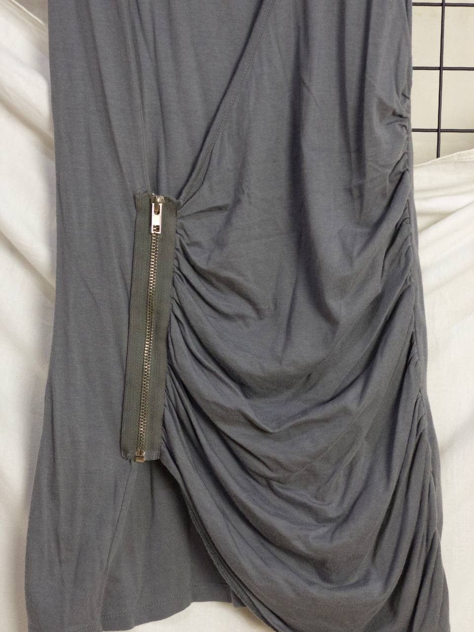 Vintage Longline top|tunic avant-garde zipper overlay duna dystopian Size S / US 4 / IT 40 - 2 Thumbnail