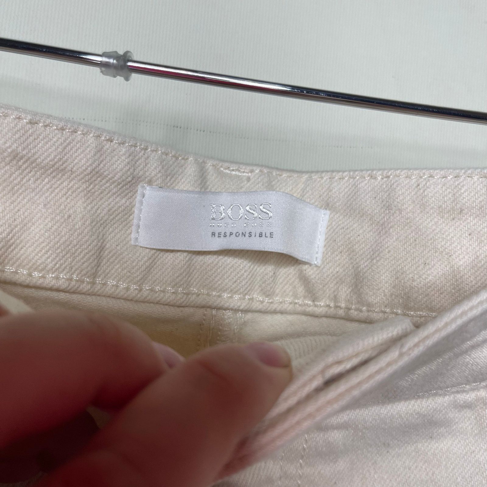 Hugo Boss Hugo Boss women Jeans Modern Straight Social High Rise 29 Size 29" - 5 Thumbnail