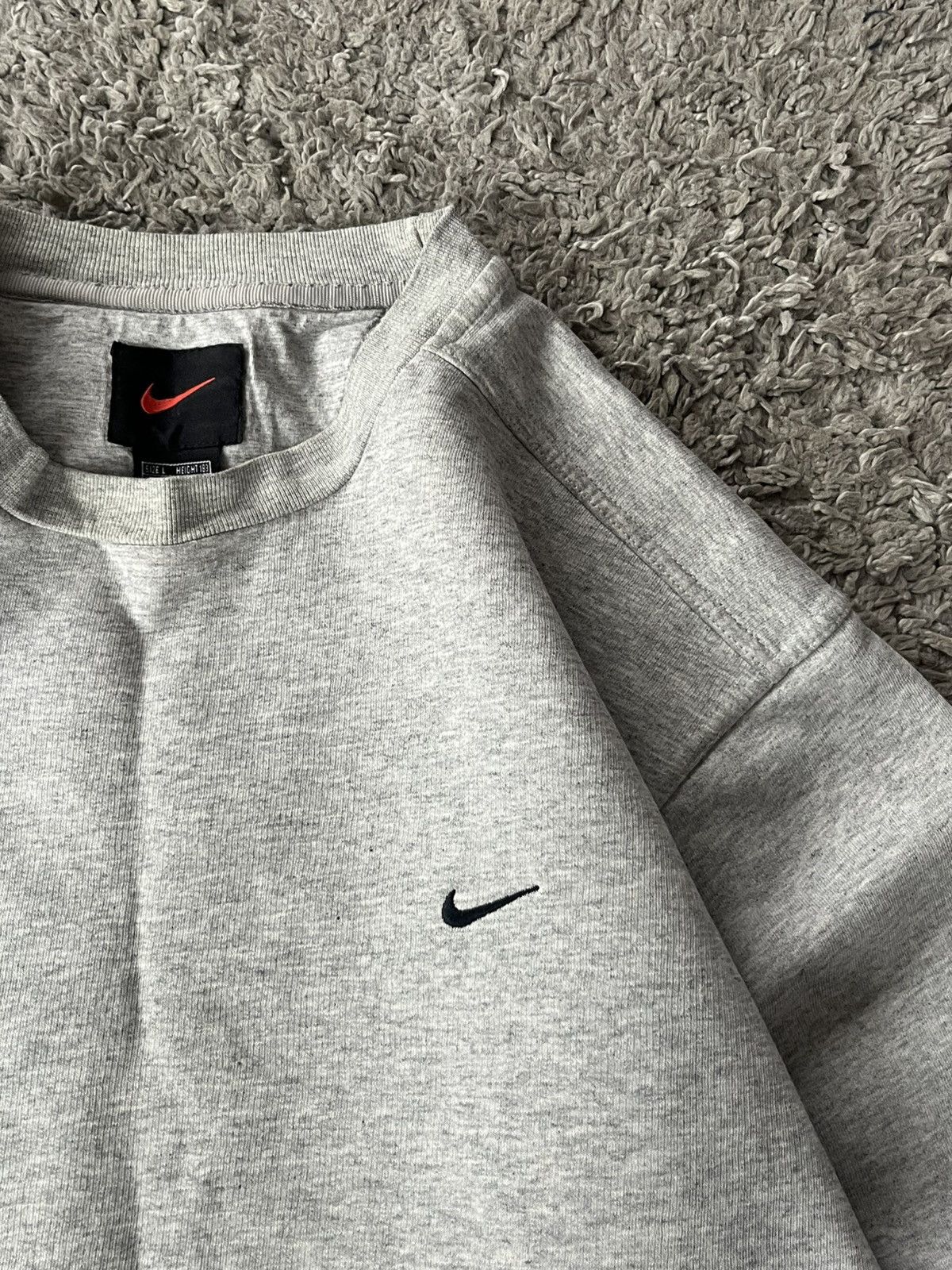 Nike Nike Vintage Crewneck Sweatshirt Grey Vintage, Minimal Size US L / EU 52-54 / 3 - 7 Thumbnail