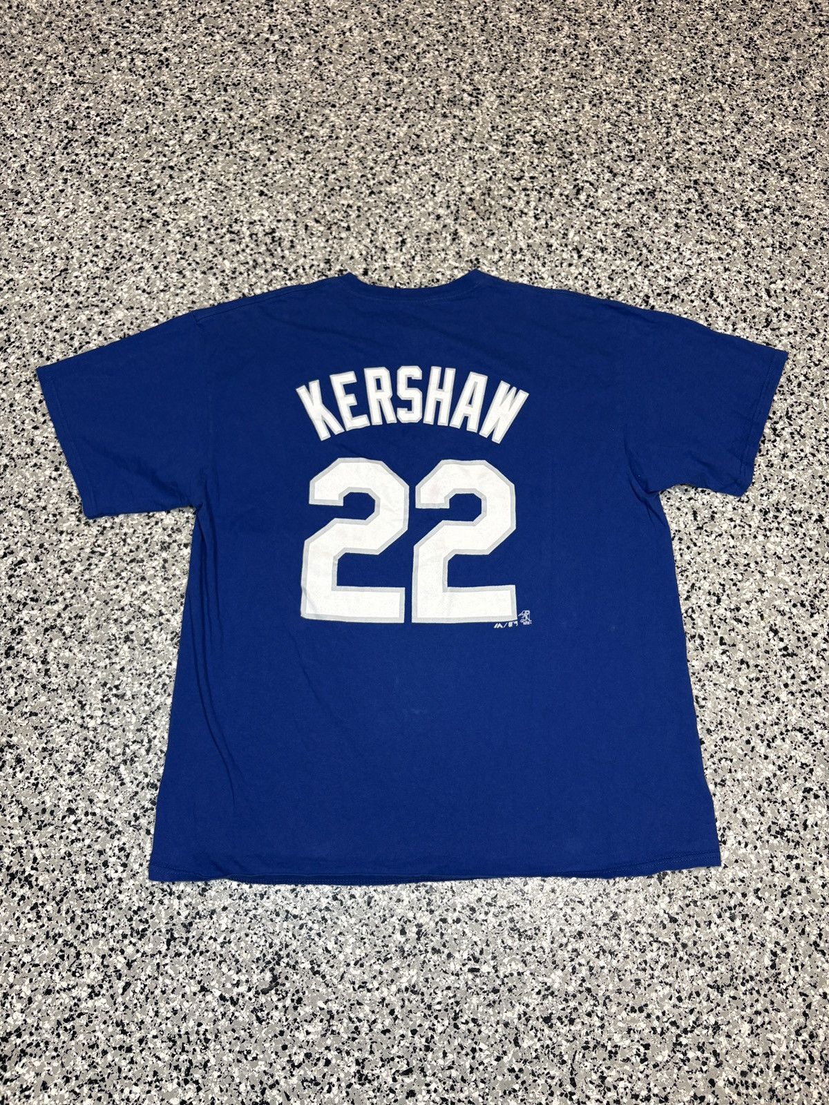 MLB Vintage Majestic L.A. Dodgers “KERSHAW #22” Shirt Sz XL 0636 Size US XL / EU 56 / 4 - 2 Thumbnail