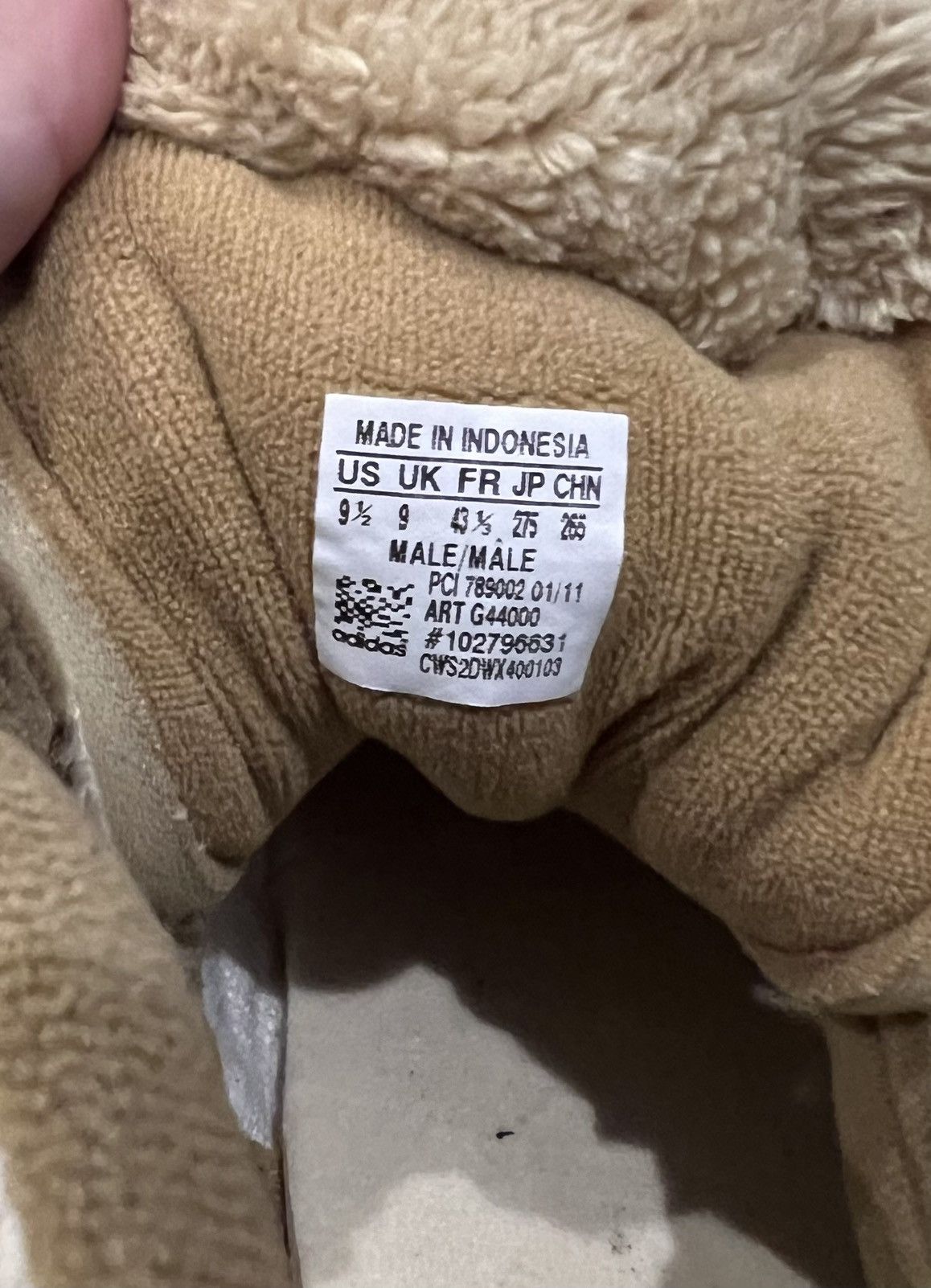 jeremy scott adidas size 10