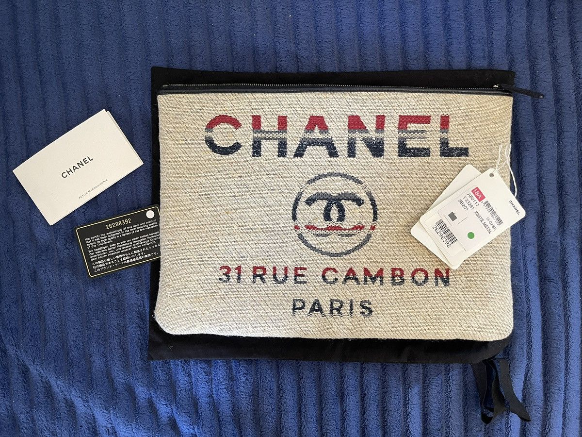 Large Deauville clutch bag