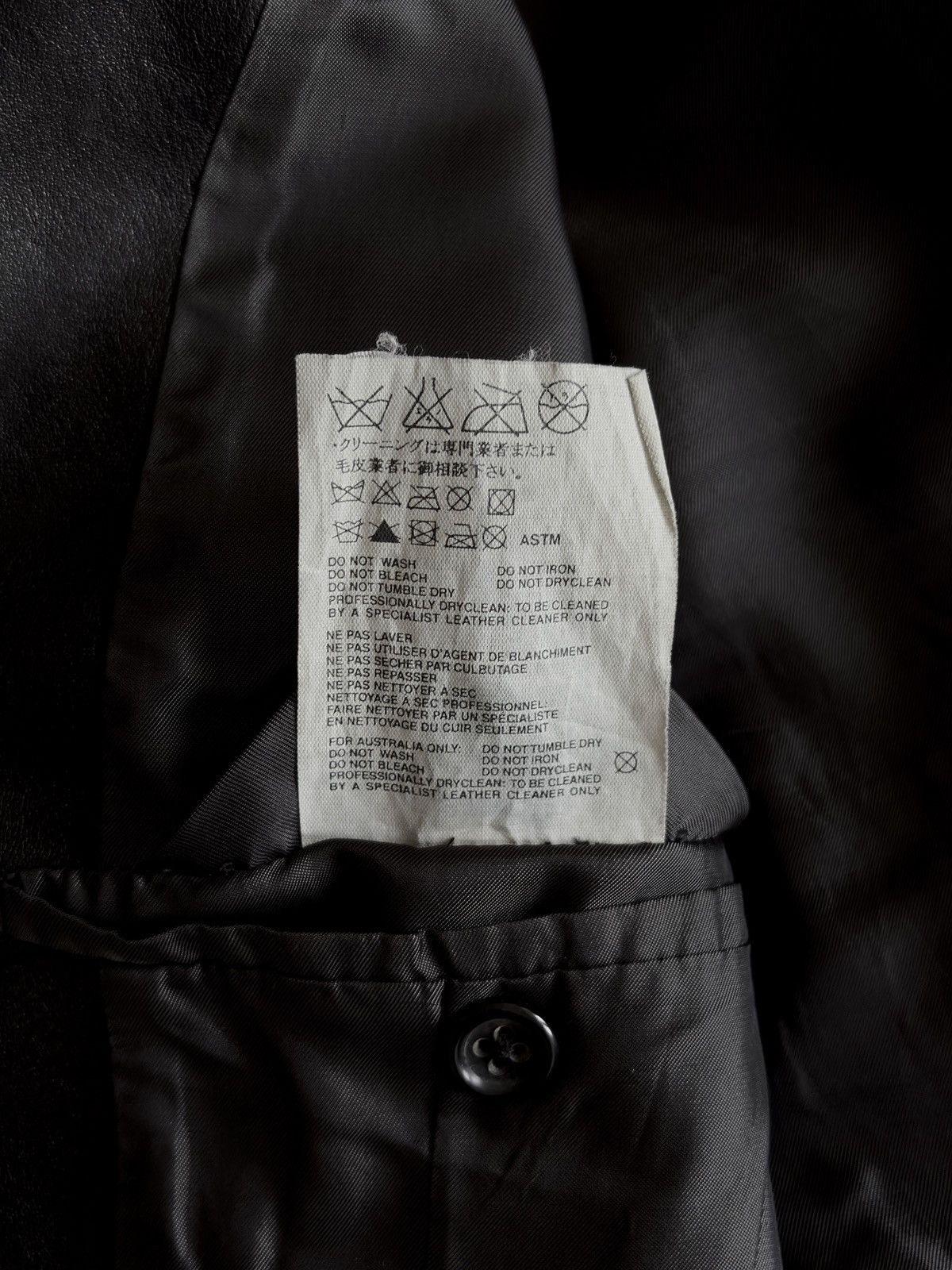 Jil Sander raf simons era lamb leather blazer jacket Size US M / EU 48-50 / 2 - 10 Thumbnail