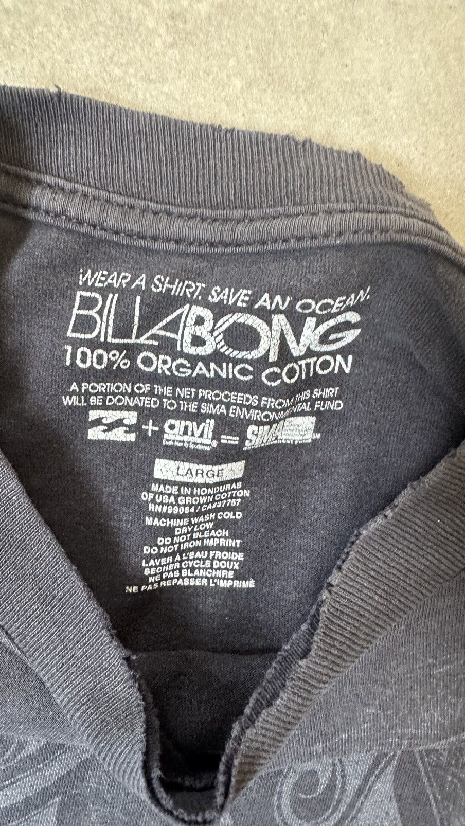 Billabong VINTAGE BILLABONG SURF Y2K TEE Size US M / EU 48-50 / 2 - 5 Thumbnail