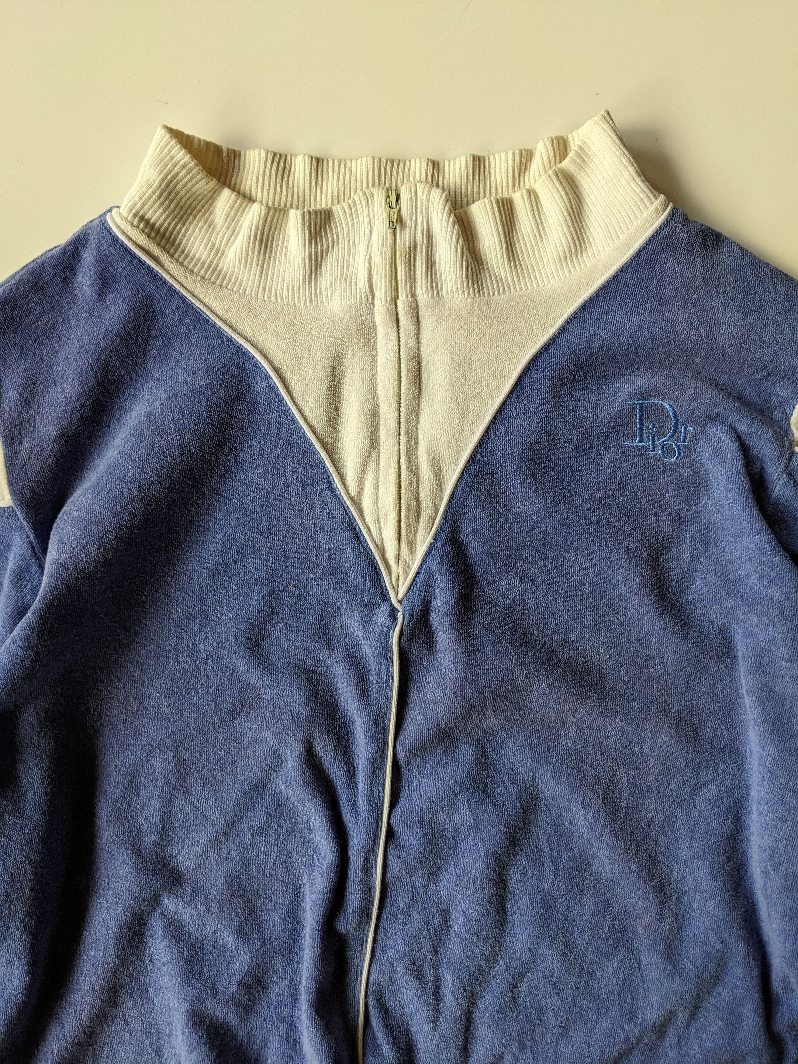 Dior Vintage Christian Dior Lingerie Athlete halfzipper jacket Size US M / EU 48-50 / 2 - 2 Thumbnail