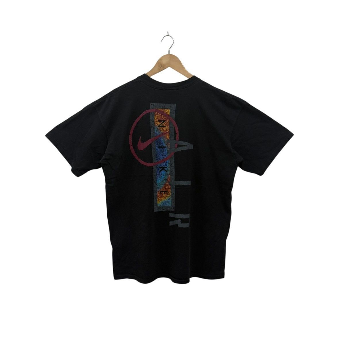 Nike Vintage 90s Nike Air Tshirt Big Logo Size US L / EU 52-54 / 3 - 1 Thumbnail