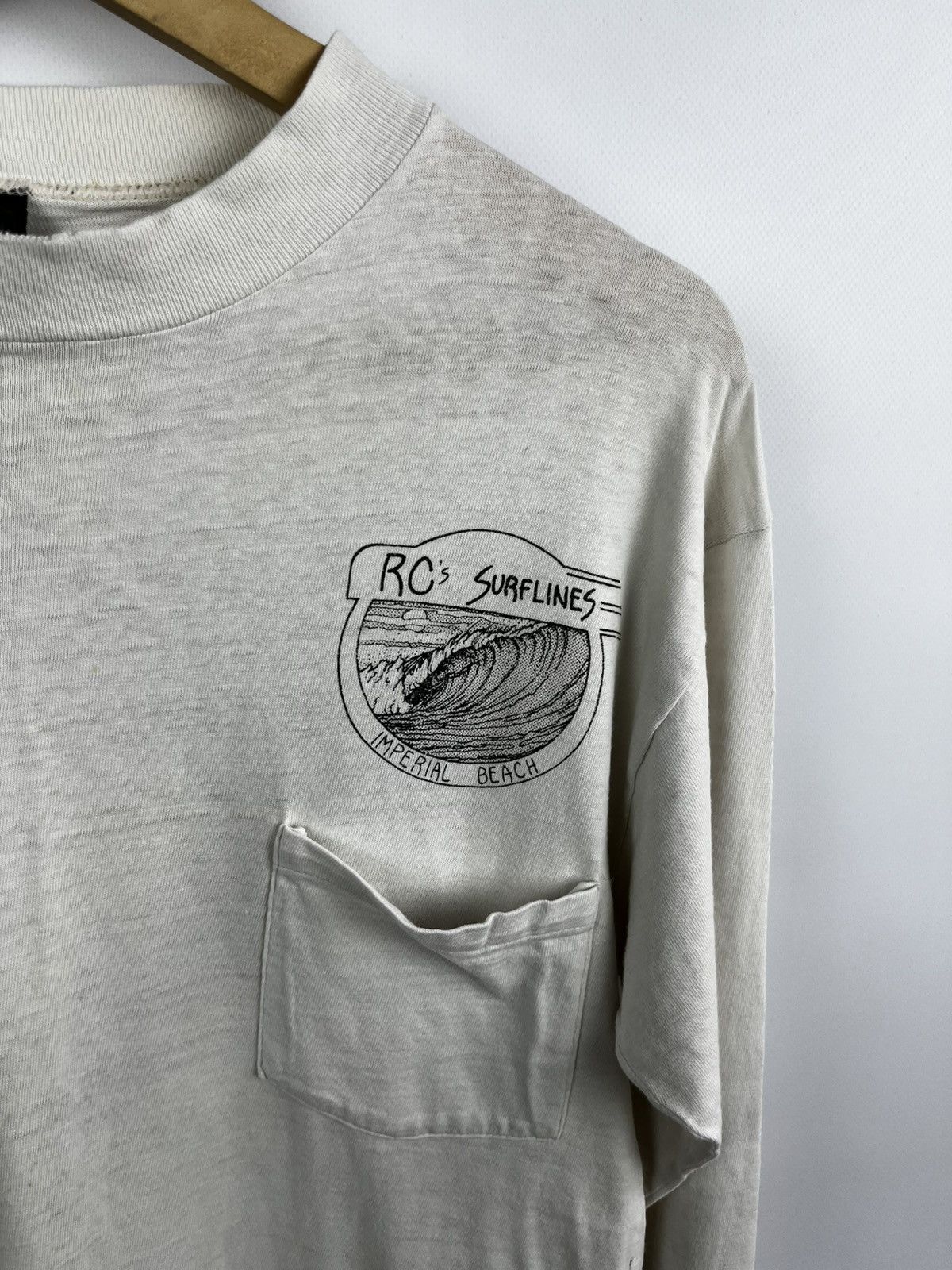 Vintage Vintage 70s California T Shirt (M) Cream Surf Graphic Size US M / EU 48-50 / 2 - 10 Thumbnail