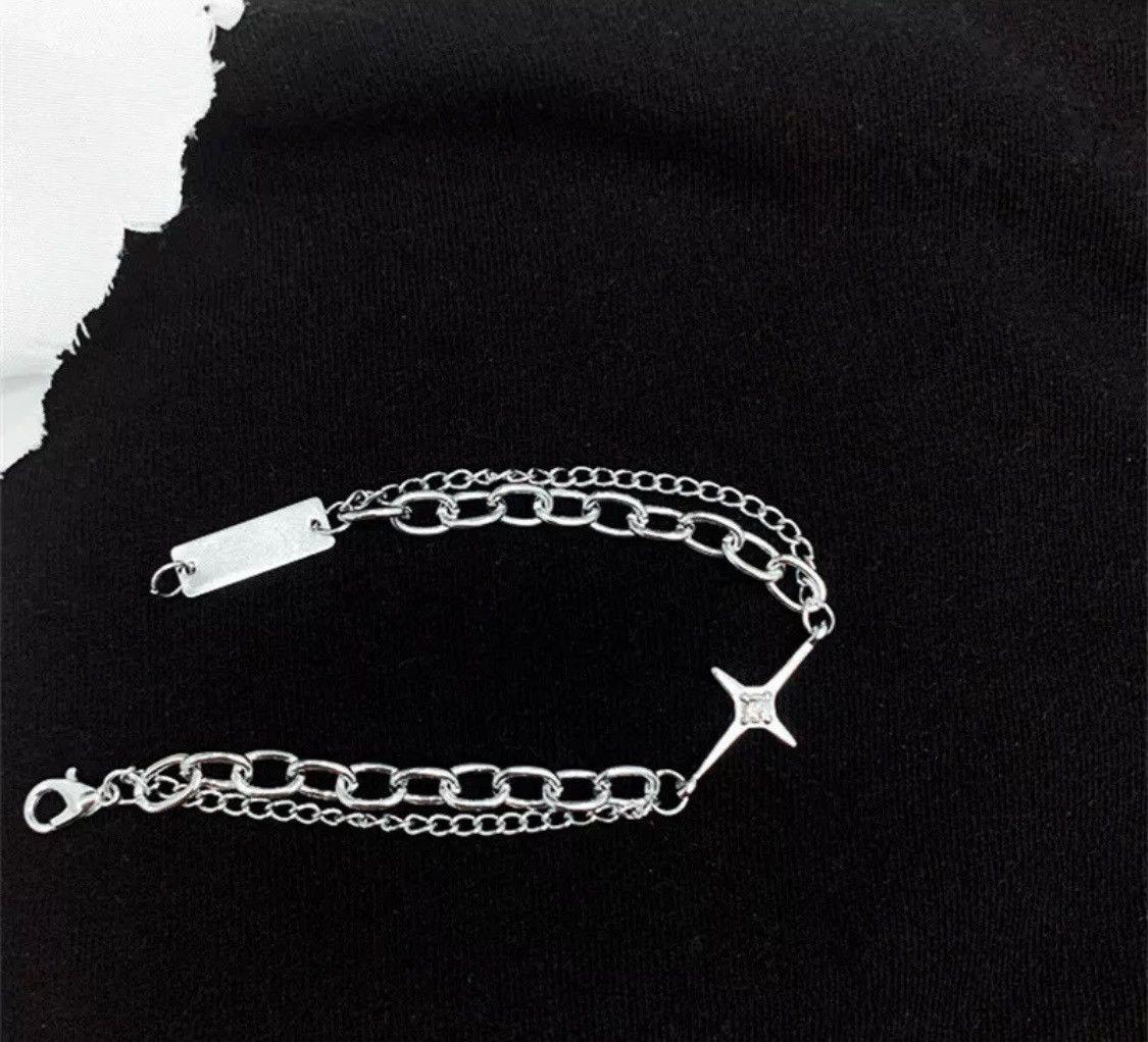 Jewelry Silver adjustable star bracelet Size ONE SIZE - 4 Thumbnail