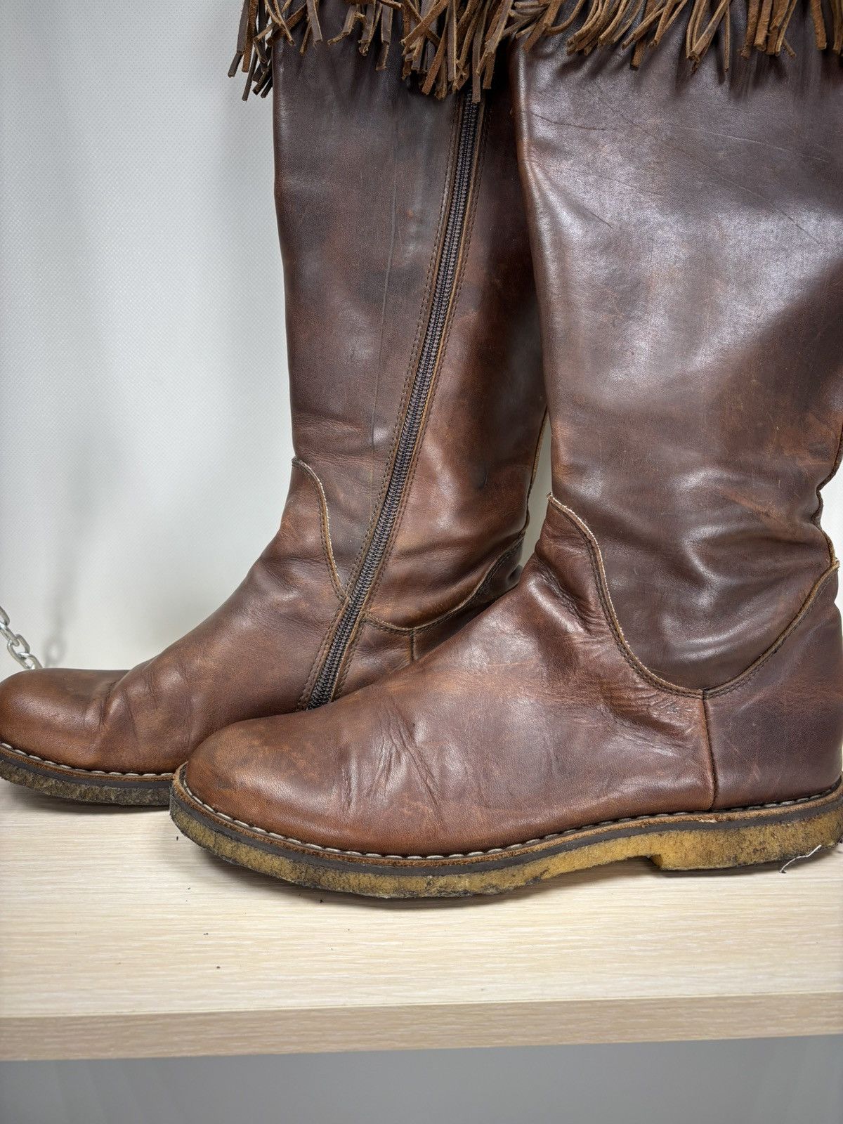 Other Womens western leather boots Size 39 Color Brown Size US 9 / IT 39 - 8 Thumbnail