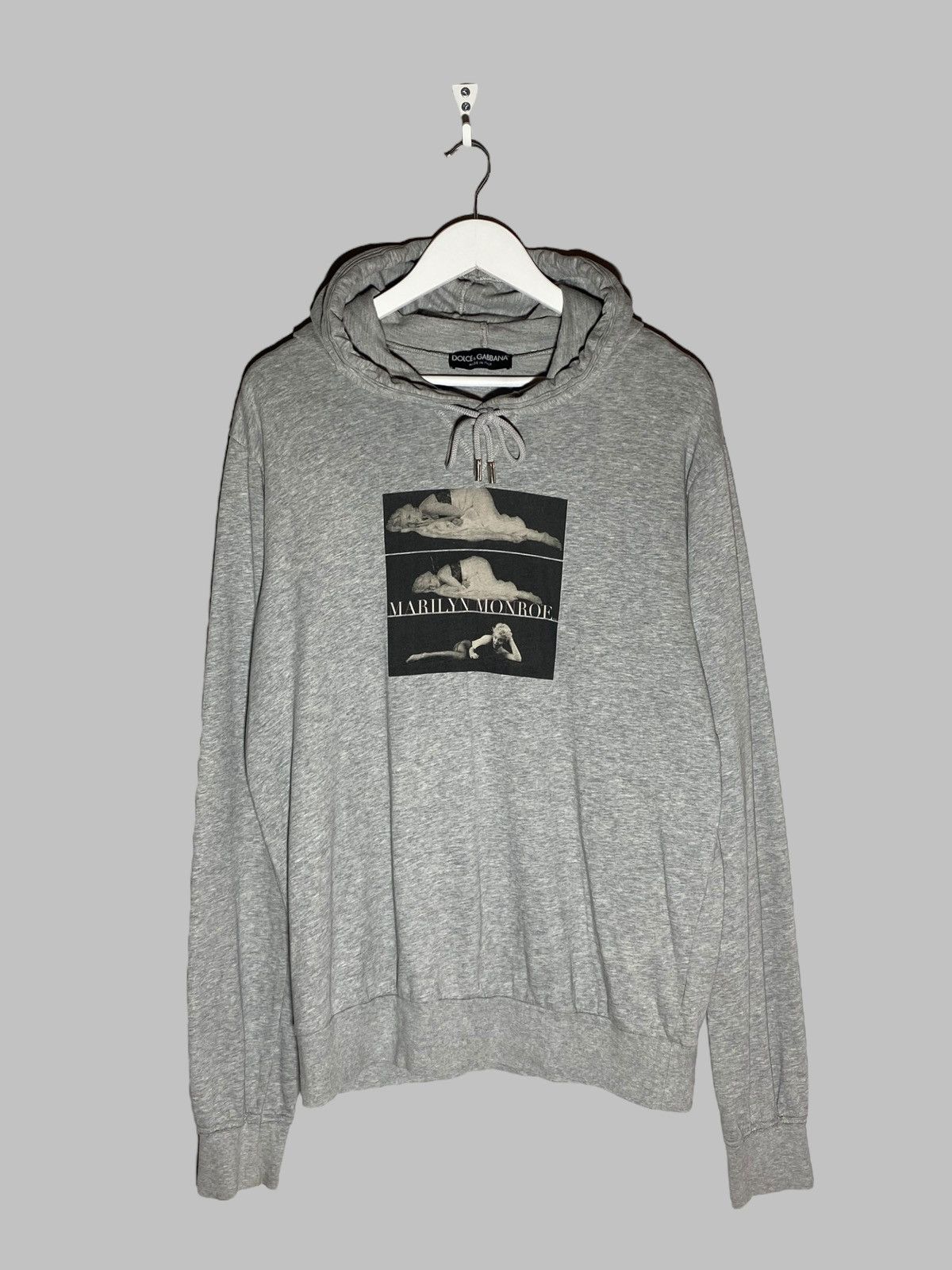 Dolce & Gabbana 🔥 DOLCE & GABBANA MARILYN MONROE HOODIE 90s ICONIC VIBES Size US L / EU 52-54 / 3 - 1 Thumbnail