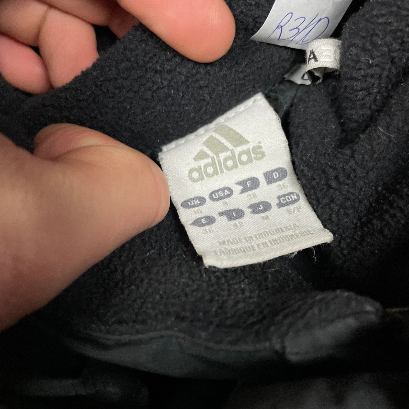 Adidas Adidas Women's Black Trifold Hooded Full Zip Puffer Jacket 8 Size M / US 6-8 / IT 42-44 - 6 Thumbnail