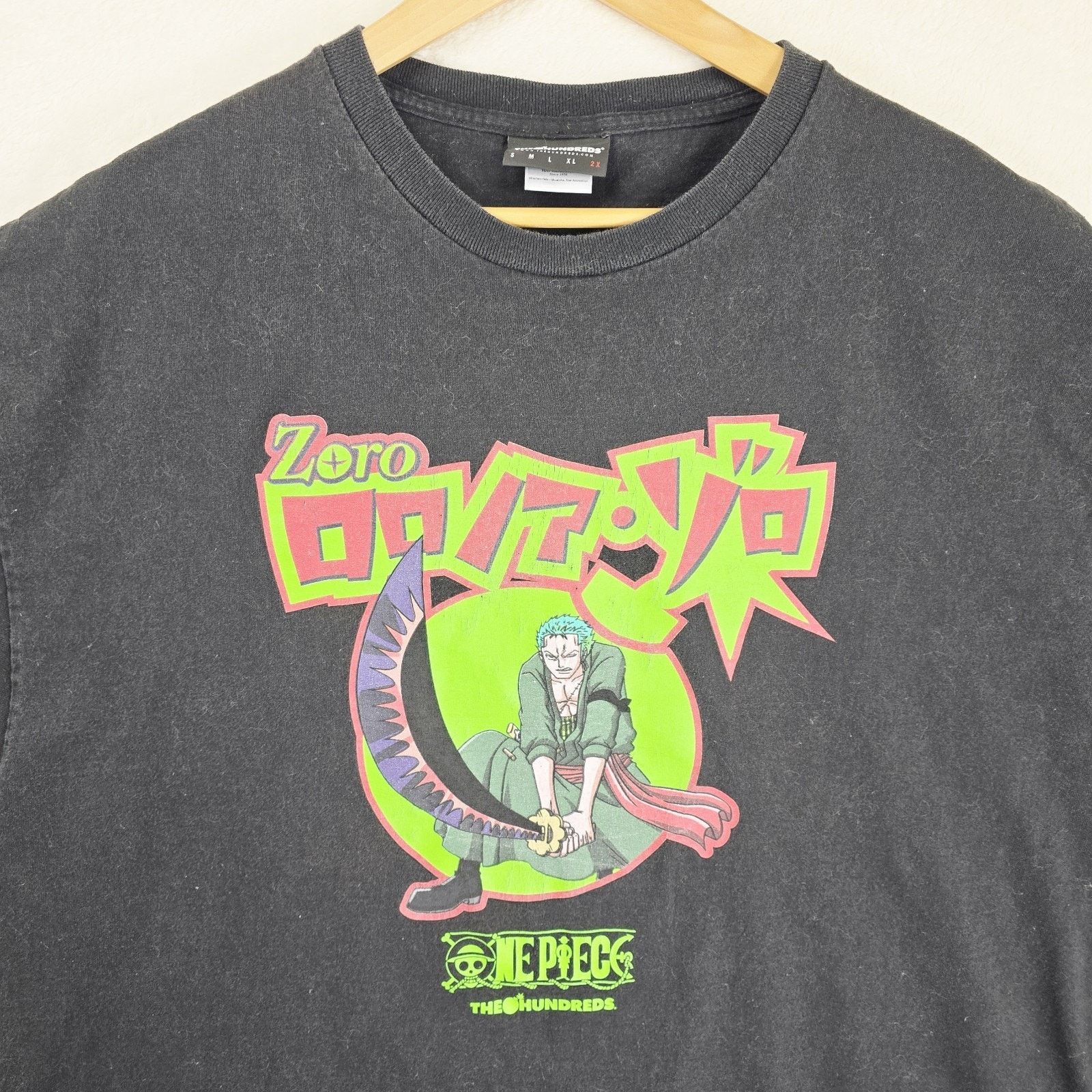 The Hundreds The Hundreds x One Piece Roronoa Zoro T-Shirt Mens Size XXL Size US XXL / EU 58 / 5 - 4 Thumbnail