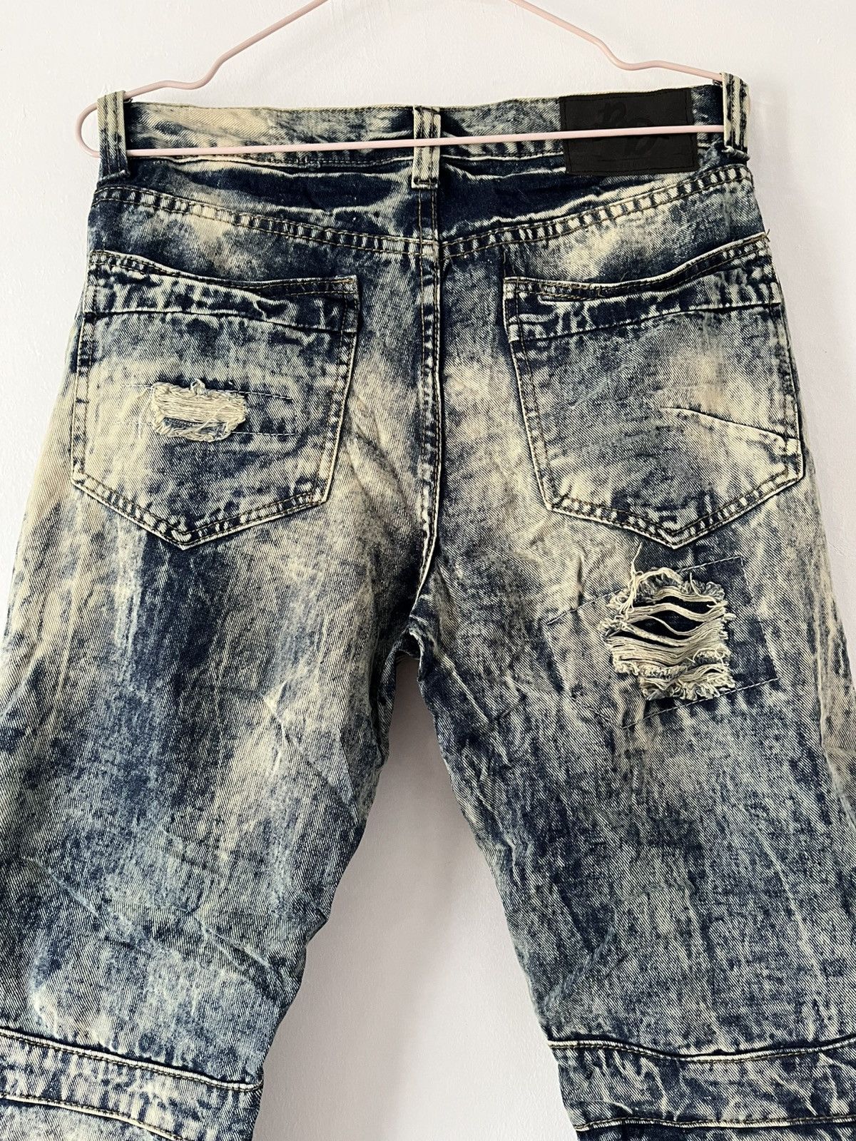 Vintage Vintage Balmain Biker Denim Style R&D Denim Size US 32 / EU 48 - 7 Thumbnail