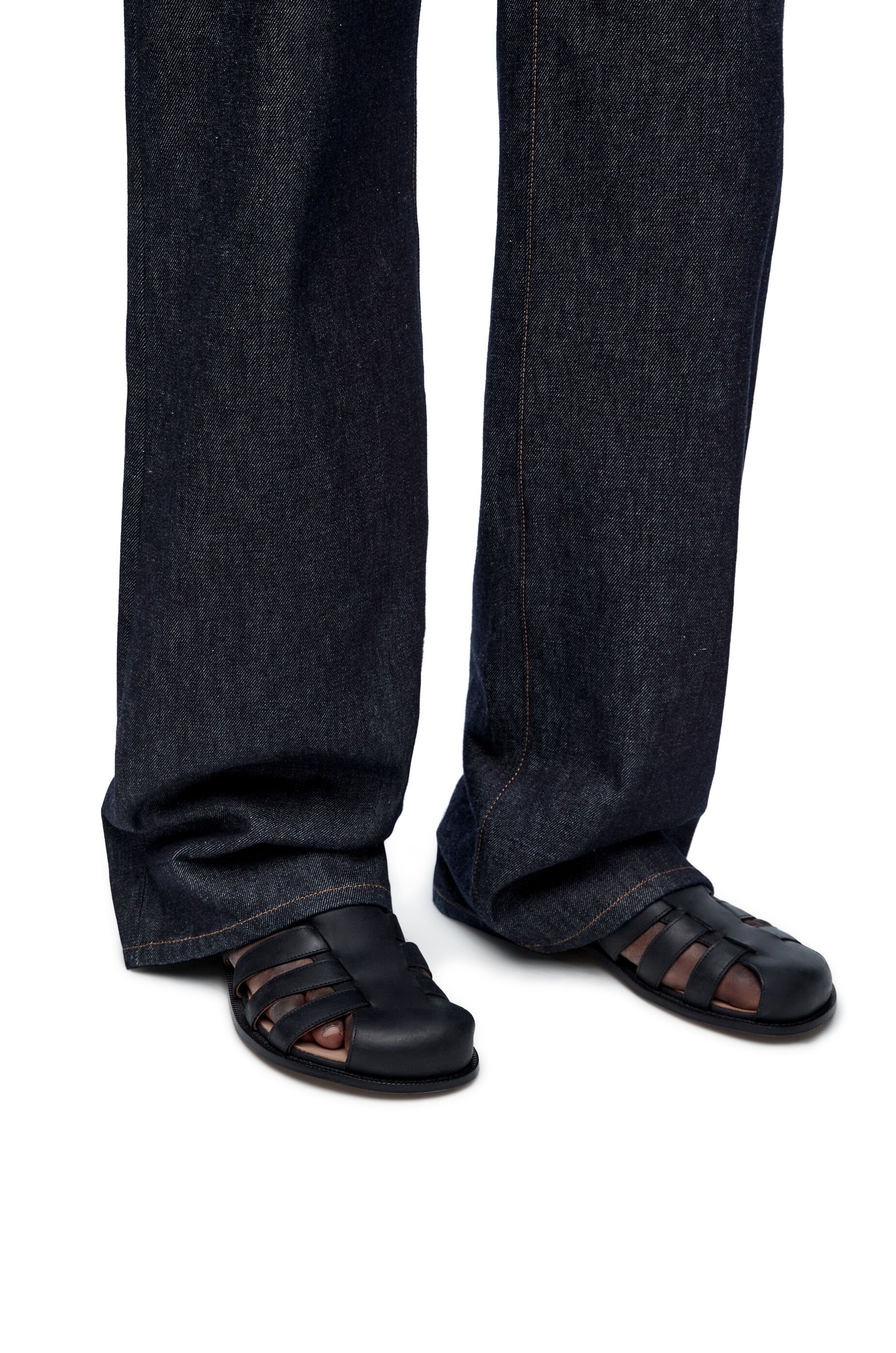 Loewe o1in1g0426 Campo Sandals in Black Size US 9 / EU 42 - 2 Thumbnail