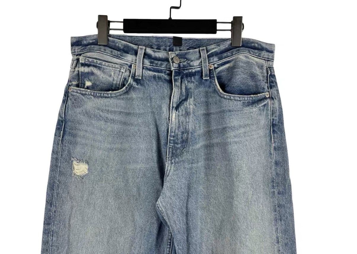 Yeezy Yeezy × Gap × Balenciaga Washed Distressed Jeans J31 Size US 32 / EU 48 - 3 Thumbnail