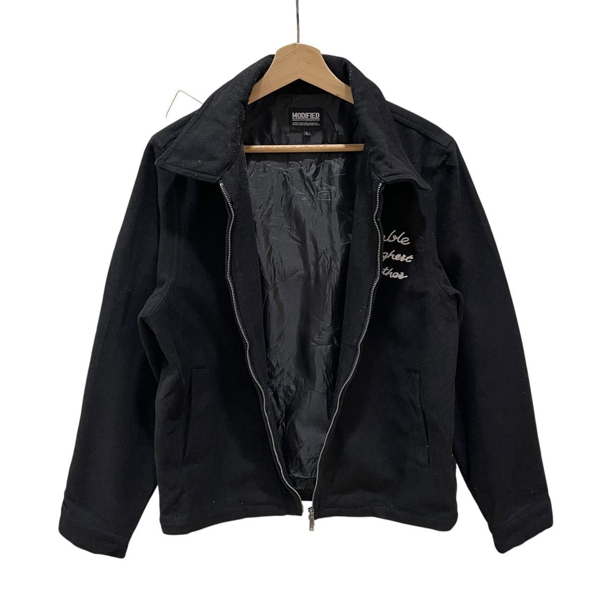 Japanese Brand Vintage Dad’s Workwear Motorcycle Riding Zipper Jacket Size US L / EU 52-54 / 3 - 13 Thumbnail