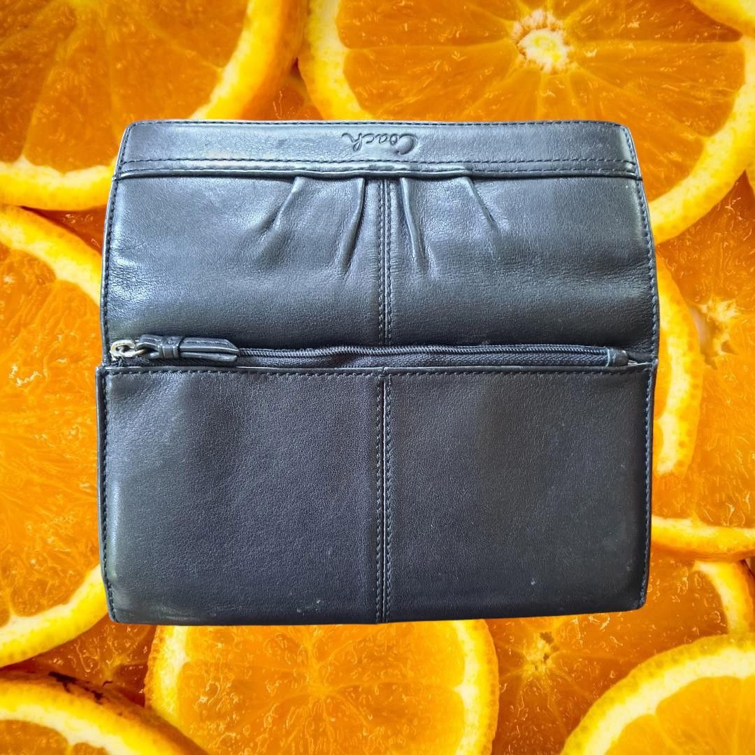 Coach Coach Trifold Leather Wallet with Credit Card Organizer Size ONE SIZE - 2 Thumbnail