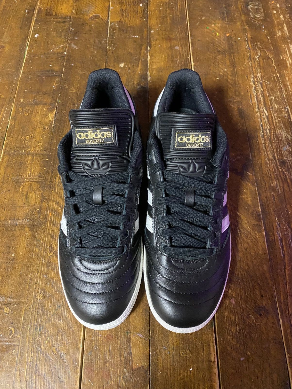 Adidas Busenitz “Black Leather” Size US 9 / EU 42 - 1 Thumbnail