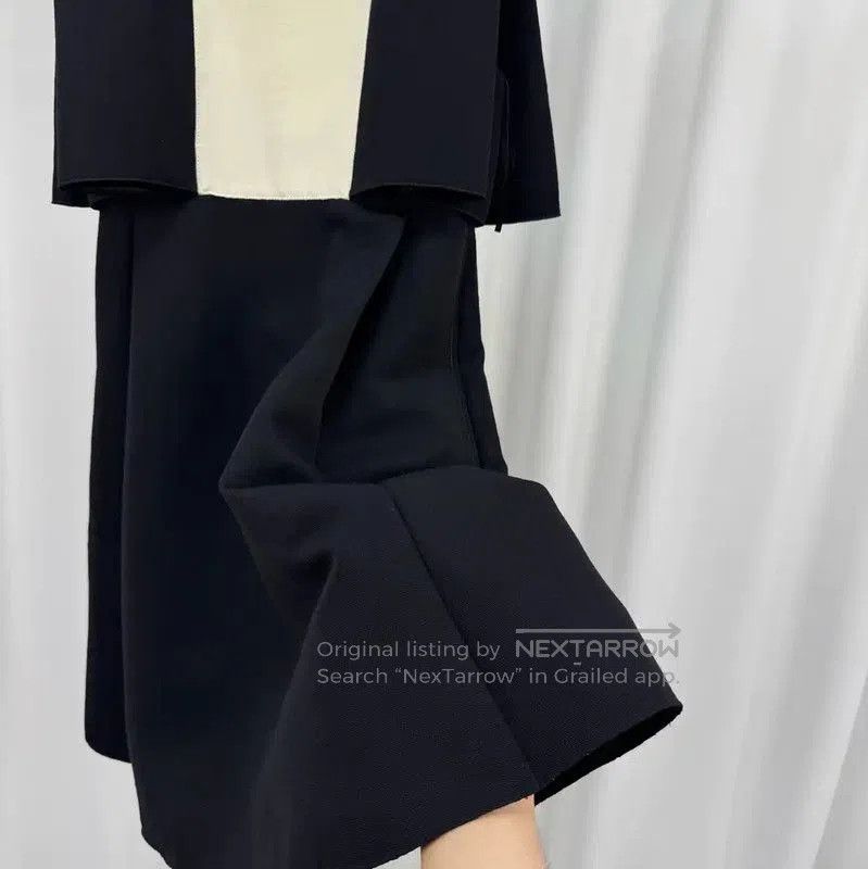 Valentino Valentino Sleeveless Black Polyester Dress . Size L / US 10 / IT 46 - 4 Thumbnail