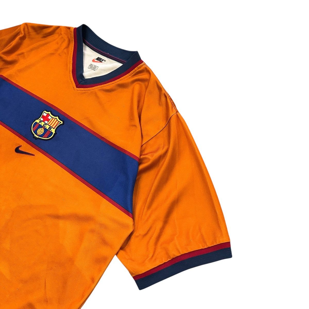 Nike Nike FC Barcelona 1998-00 third football/soccershirt/jersey Size US XL / EU 56 / 4 - 4 Thumbnail