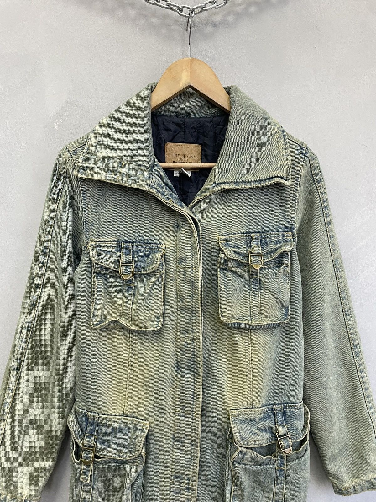 PPFM Rare Multipocket denim hysteric glamour style jacket hype Size US S / EU 44-46 / 1 - 2 Thumbnail