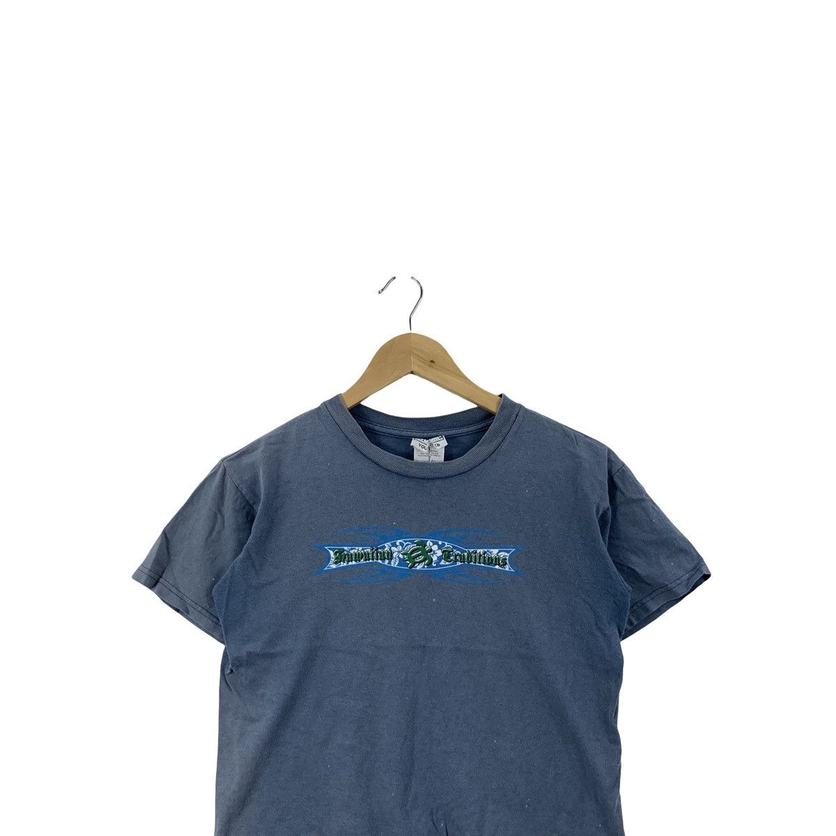 Vintage Vintage Y2K Dragon Graphic T-Shirt Faded Tribal Streetwea Size US M / EU 48-50 / 2 - 2 Thumbnail