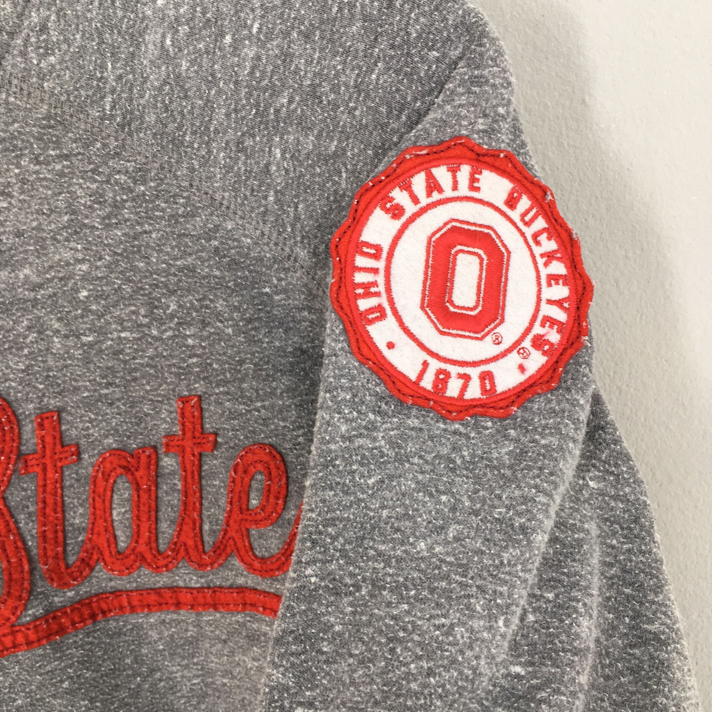Vintage Vintage Ohio State Buckeyes Gray Sweater Large Size US L / EU 52-54 / 3 - 4 Thumbnail