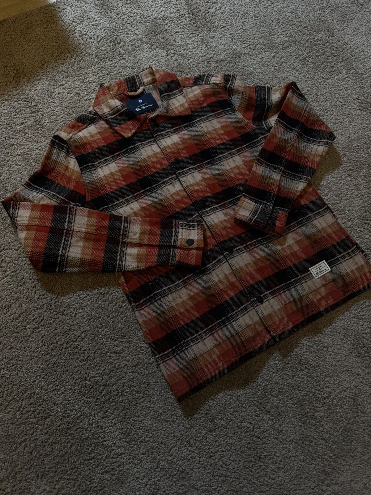 Ben Sherman Multicolored Button up Flannel