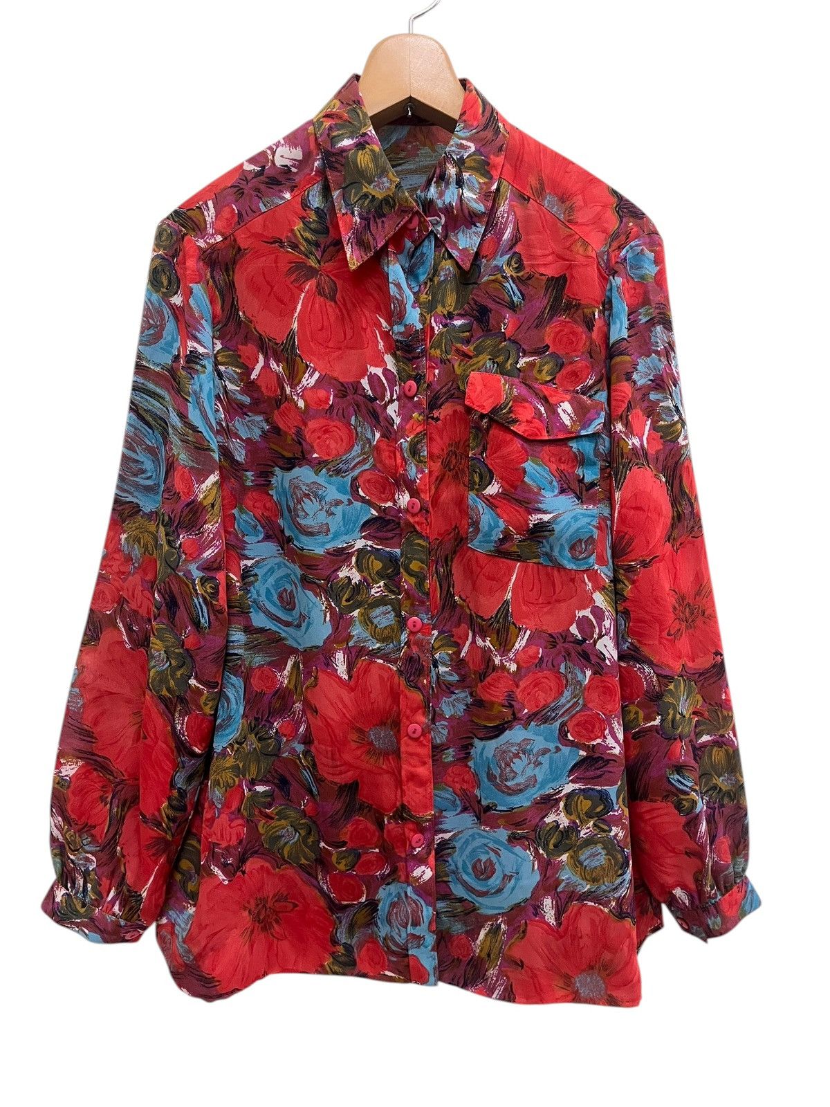 Arts & Science Floral Design Longsleeve Size M / US 6-8 / IT 42-44 - 1 Thumbnail