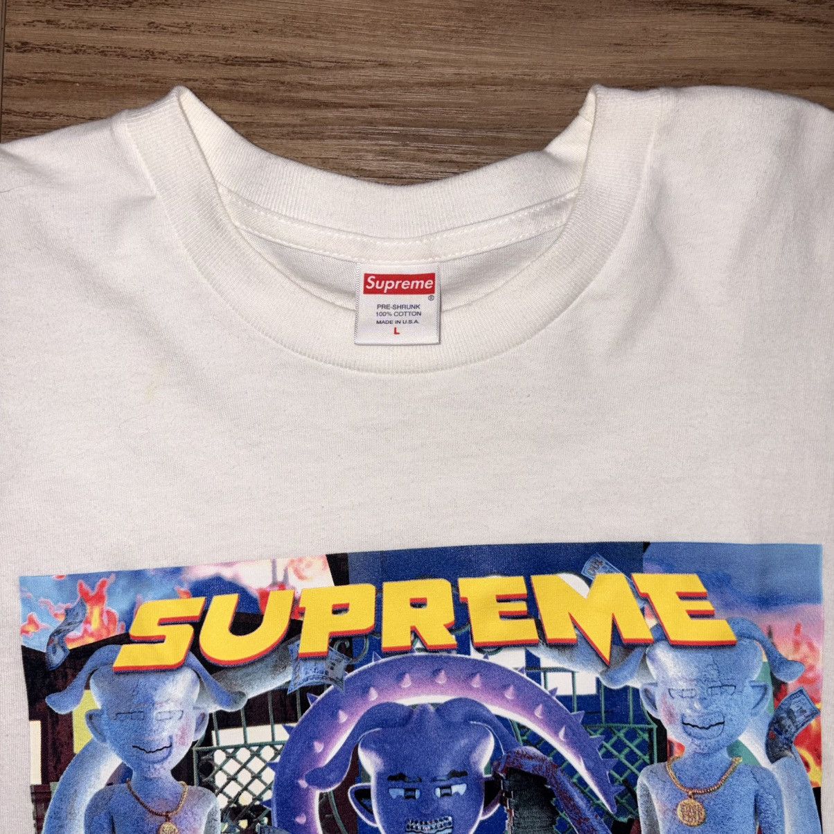 Supreme Supreme richest tee Size US L / EU 52-54 / 3 - 2 Thumbnail