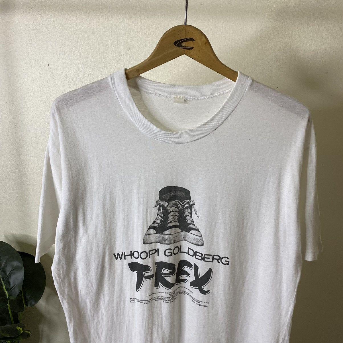 Vintage 1995 Theodore Rex Whoopi Goldberg Comedy Movie Promo Tee Size US M / EU 48-50 / 2 - 2 Thumbnail