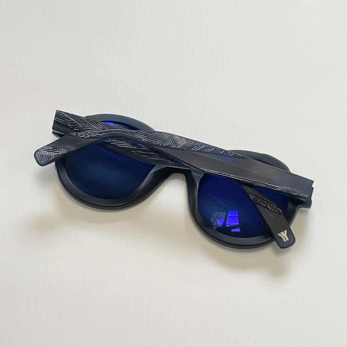 Yohji Yamamoto YY 5019 Blue Round Frame Sunglasses Size ONE SIZE - 12 Thumbnail