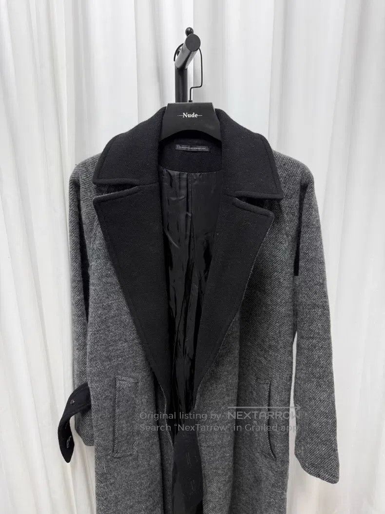 Yohji Yamamoto YOHJI YAMAMOTO Thick tweed pieced coat Size US S / EU 44-46 / 1 - 7 Thumbnail