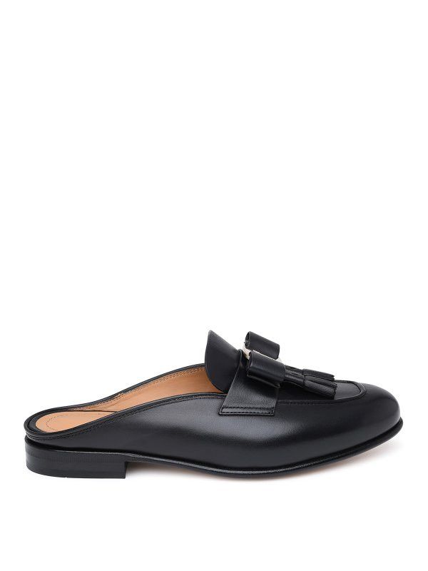 Salvatore Ferragamo o1y0426 Mules in Black Size US 5 / IT 35 - 1 Thumbnail