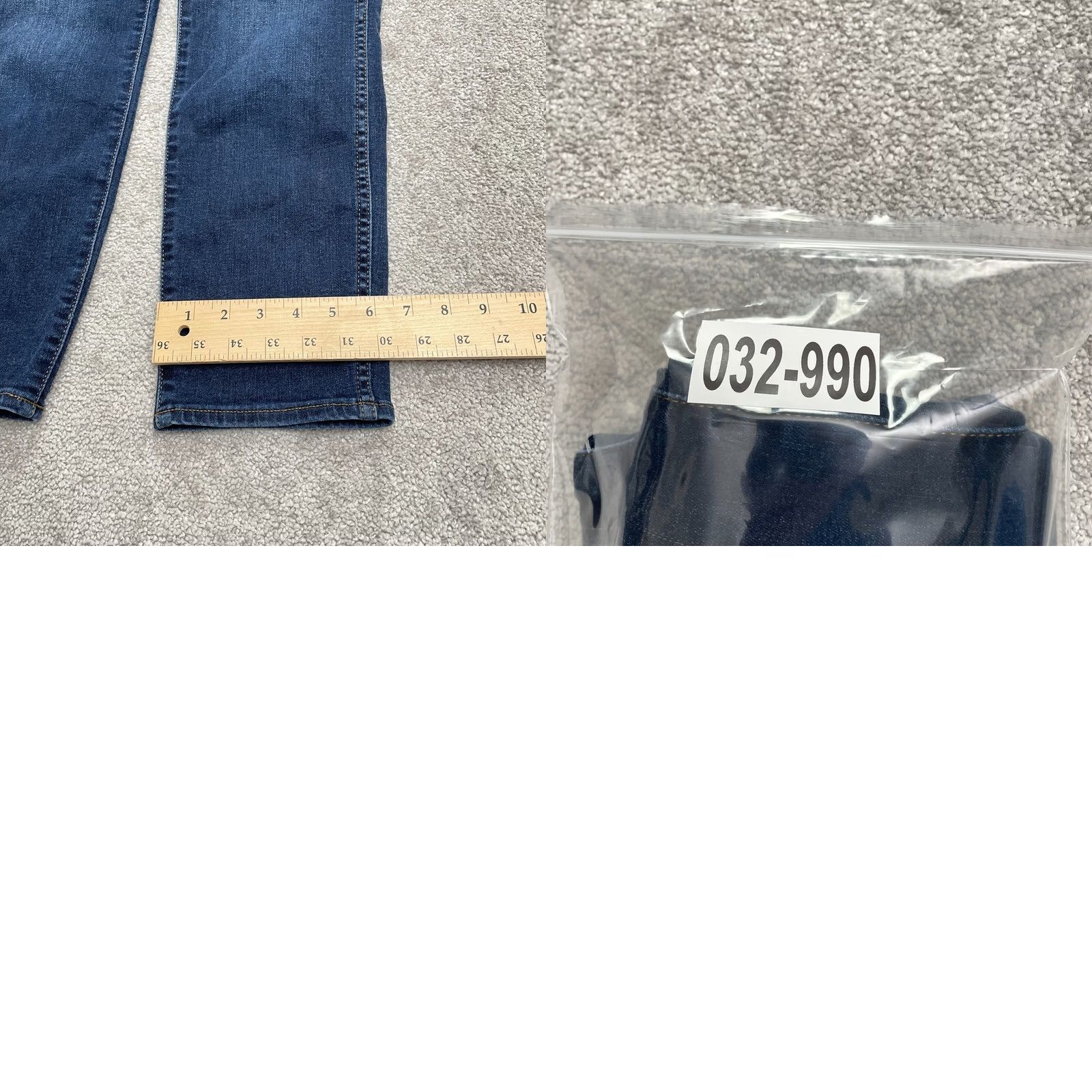 J.Crew J.Crew Jeans Women High Rise Vintage Straight Denim Blue Dark Wash 26x26 5-Pocket Logo Zipper Button Cotton Blend Regular Fit Size 42" / US 20 - 9 Thumbnail
