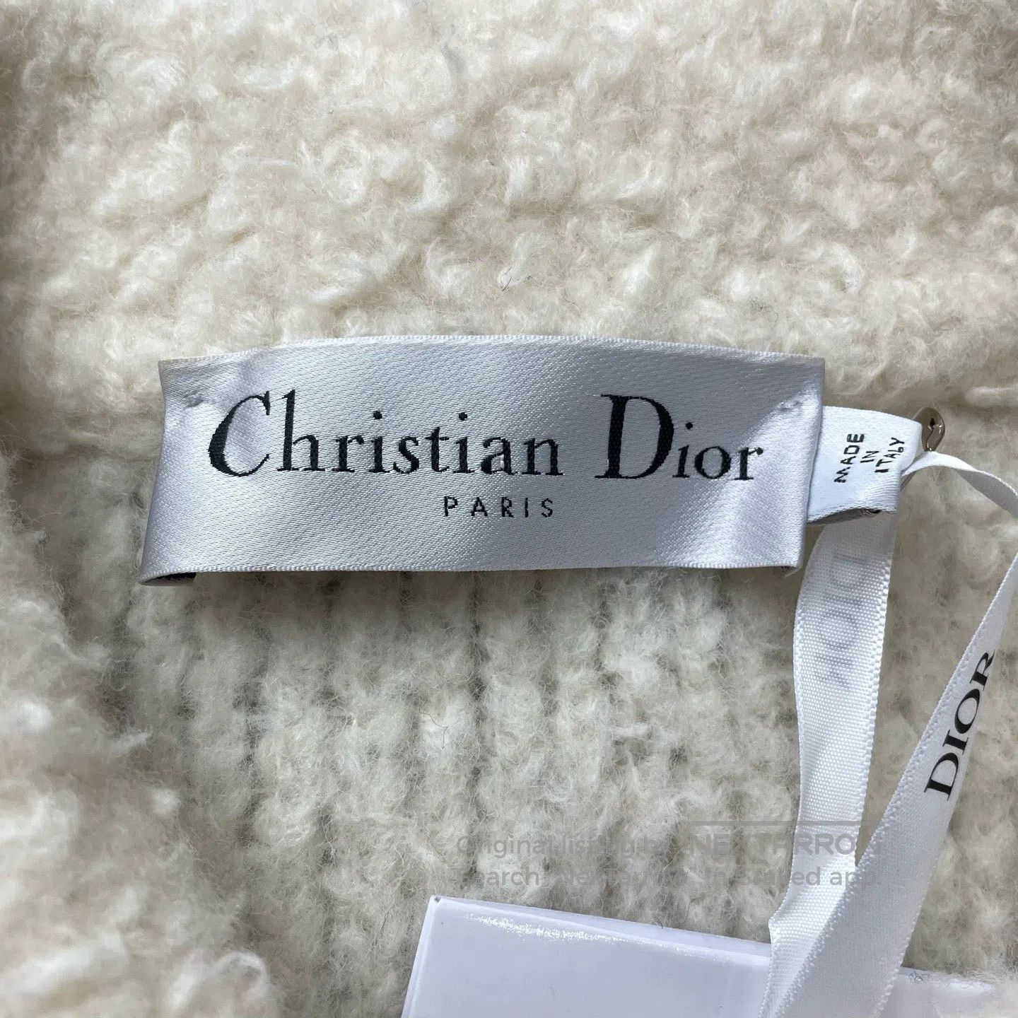 Dior Dior Wool Blend Knitted Pattern Collar Single Breasted Lon Size M / US 6-8 / IT 42-44 - 4 Thumbnail