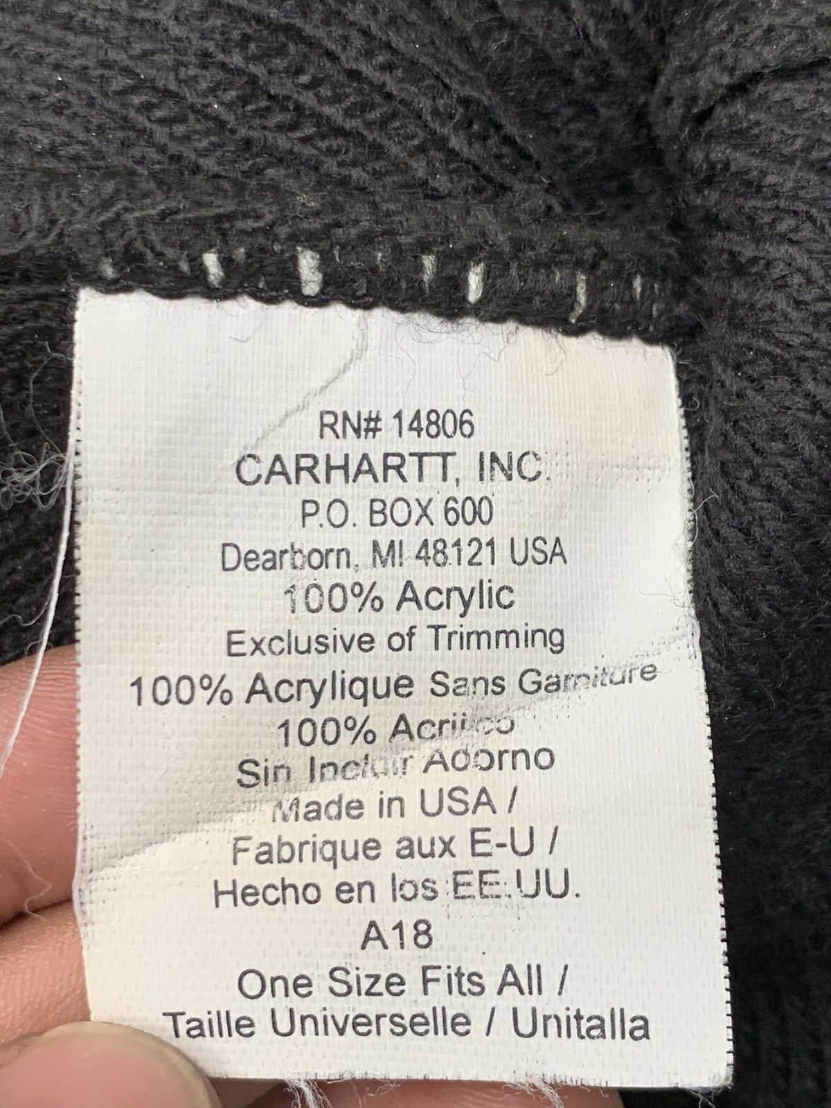 Carhartt Carhatt Beany hats Size ONE SIZE - 7 Thumbnail
