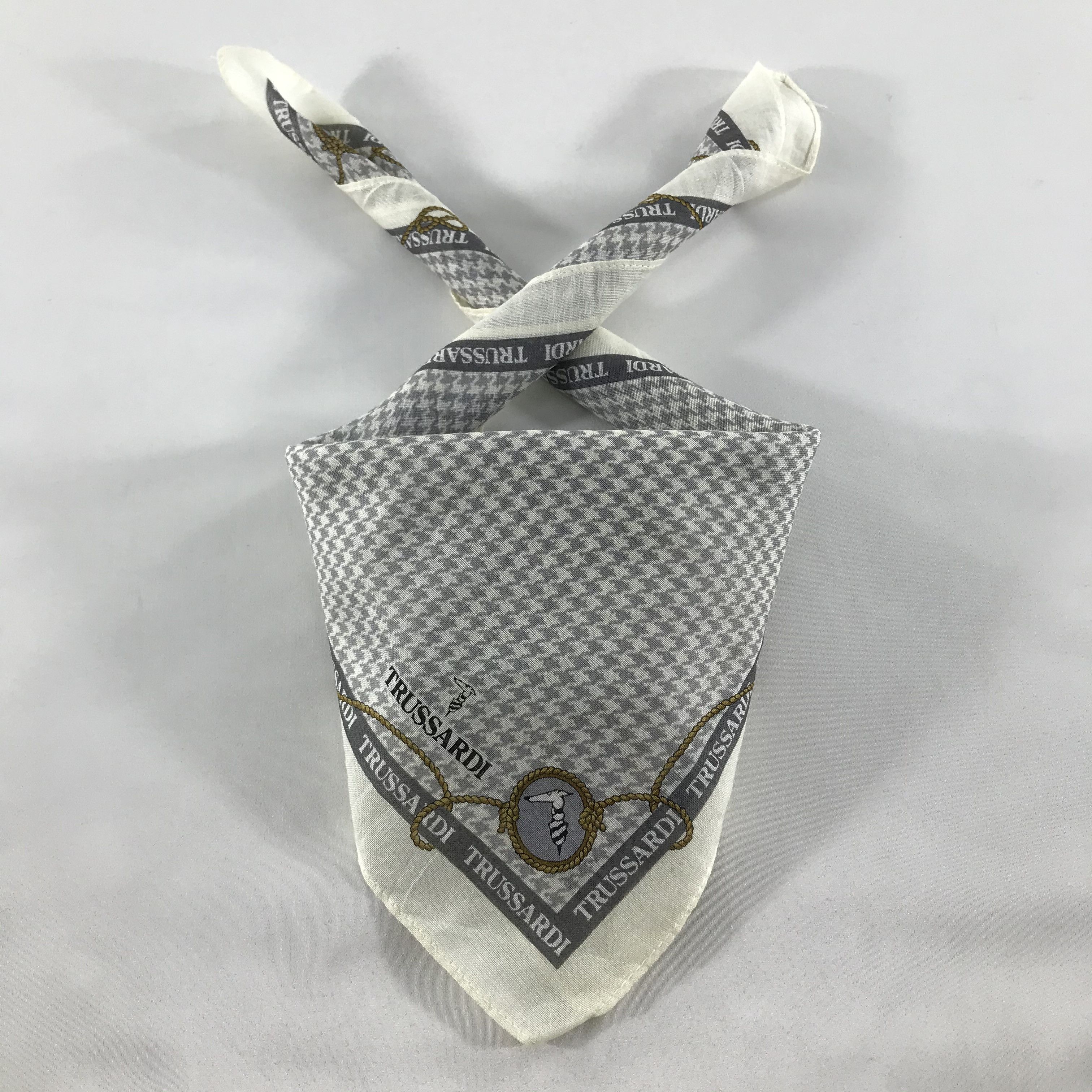 Trussardi × Vintage Trussardi Neckerchief / Bandana / Handkerchief Size ONE SIZE - 1 Thumbnail