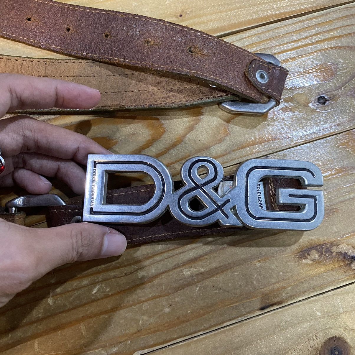 Dolce & Gabbana Dolce Gabbana Belt Buckle Leather Wx Size ONE SIZE - 2 Thumbnail
