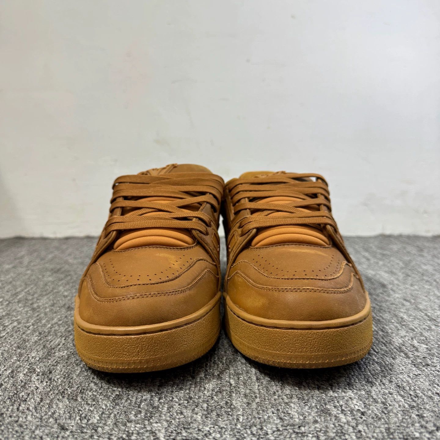 Louis Vuitton Louis Vuitton LV Brown Cowhide Trainer Size 8 Size US 9 / EU 42 - 2 Thumbnail