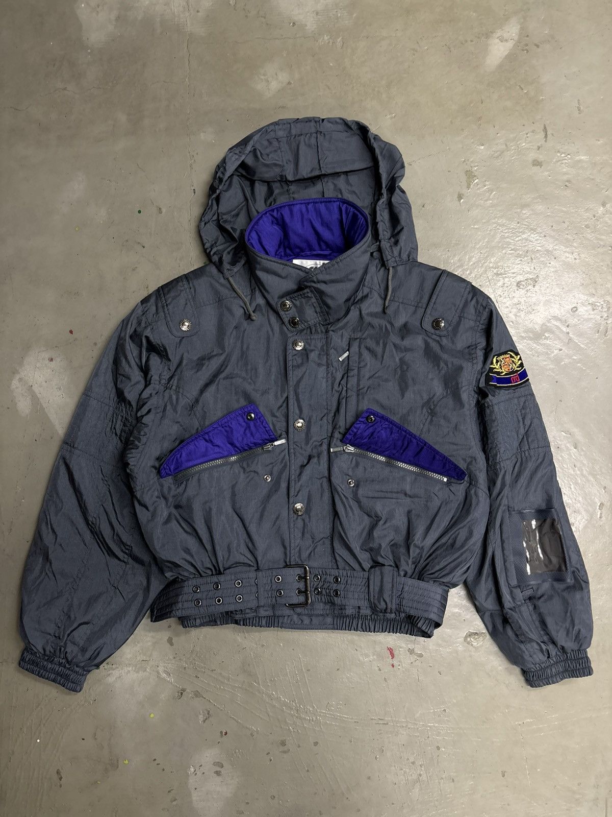 If Six Was Nine Courmayer Parachute Utility Bomber Issey Miyake Design Style Size US M / EU 48-50 / 2 - 1 Thumbnail