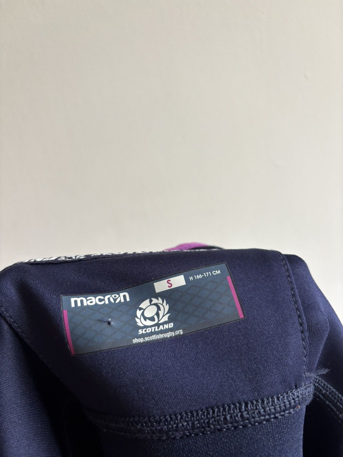 Macron Vintage Macron Scotland National Team jersey Rugby Shirt Size US S / EU 44-46 / 1 - 4 Thumbnail
