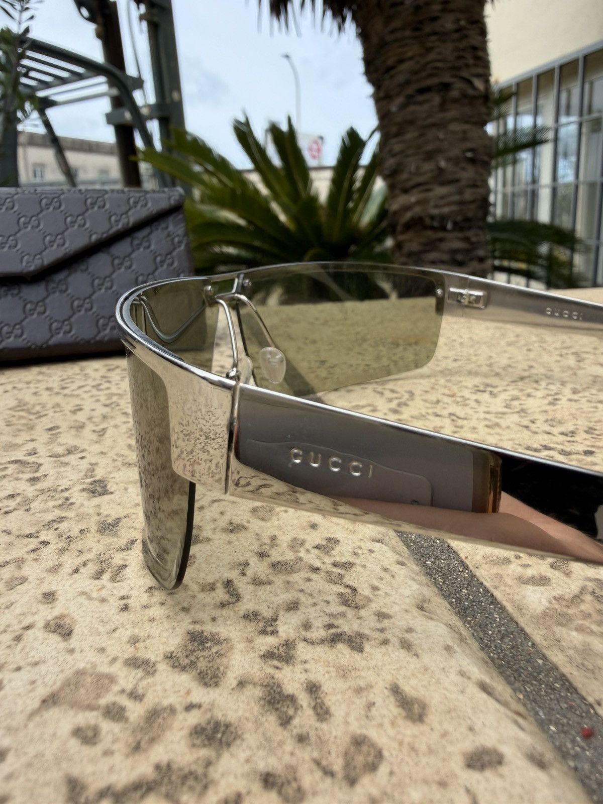 Gucci Gucci Sunglasses GG 1725/S Silver Size ONE SIZE - 3 Thumbnail