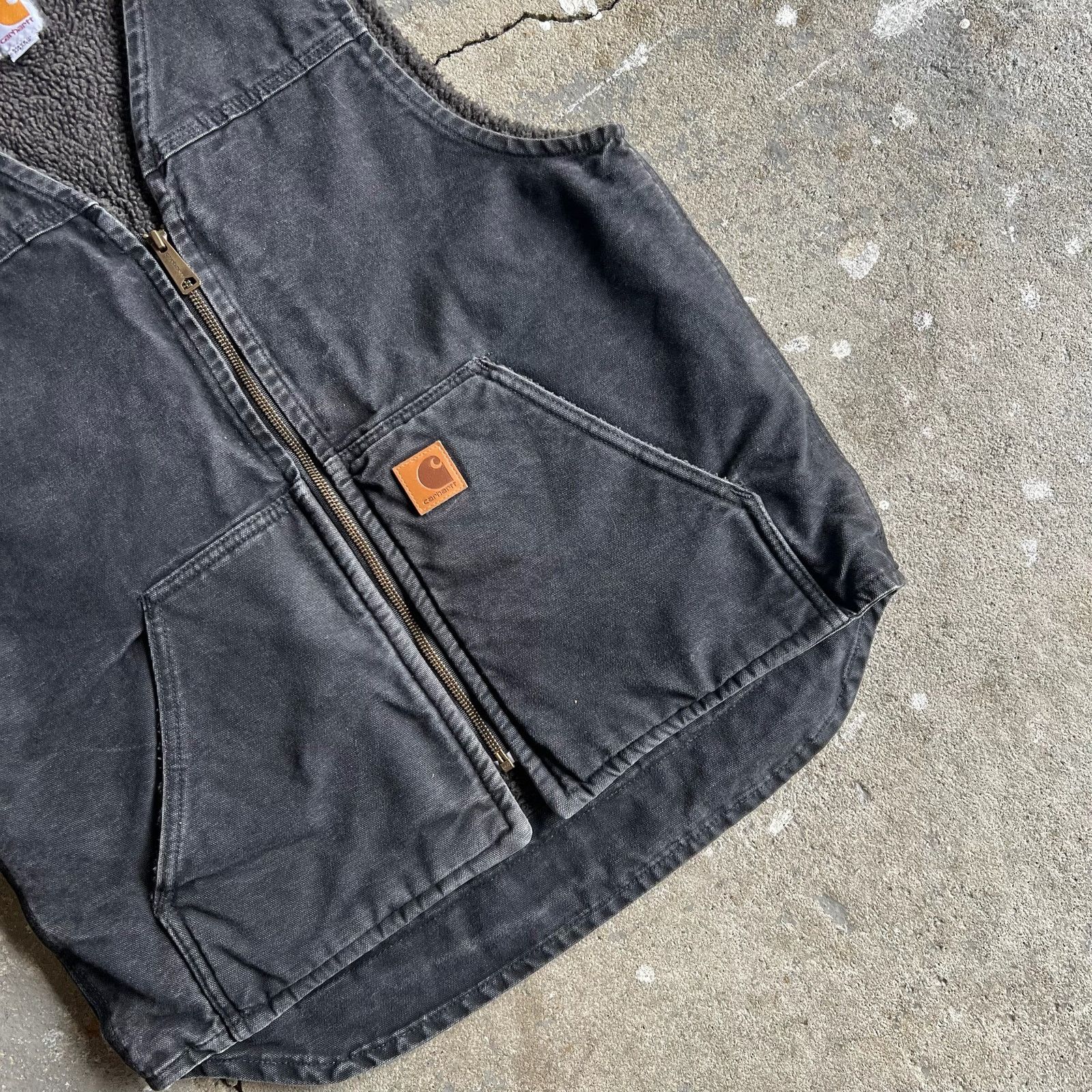 Carhartt × Vintage Carhartt V26 BLK black work wear vest Size US M / EU 48-50 / 2 - 3 Thumbnail