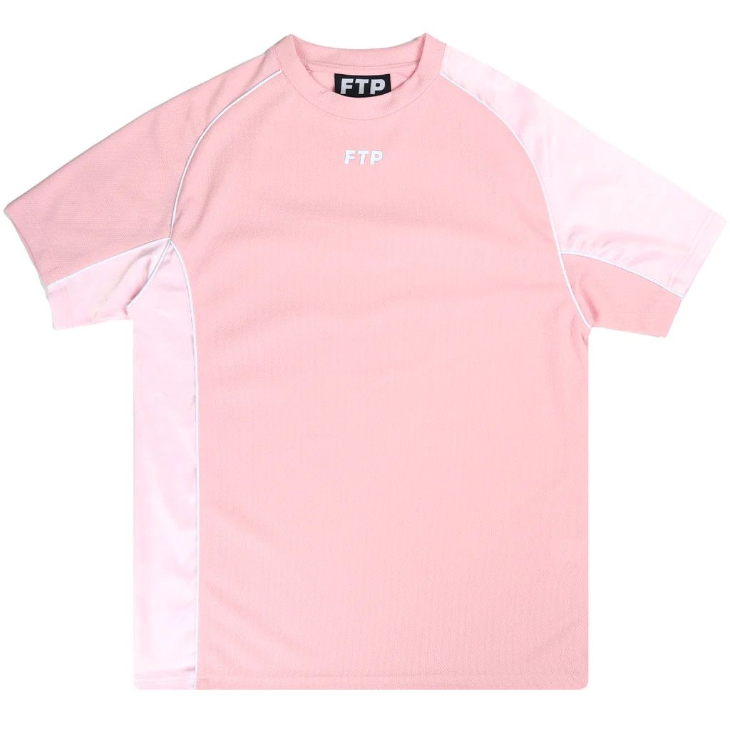 Image of Fuck The Population Ftp Mesh Piping Jersey (Pink), Men's (Size XL)