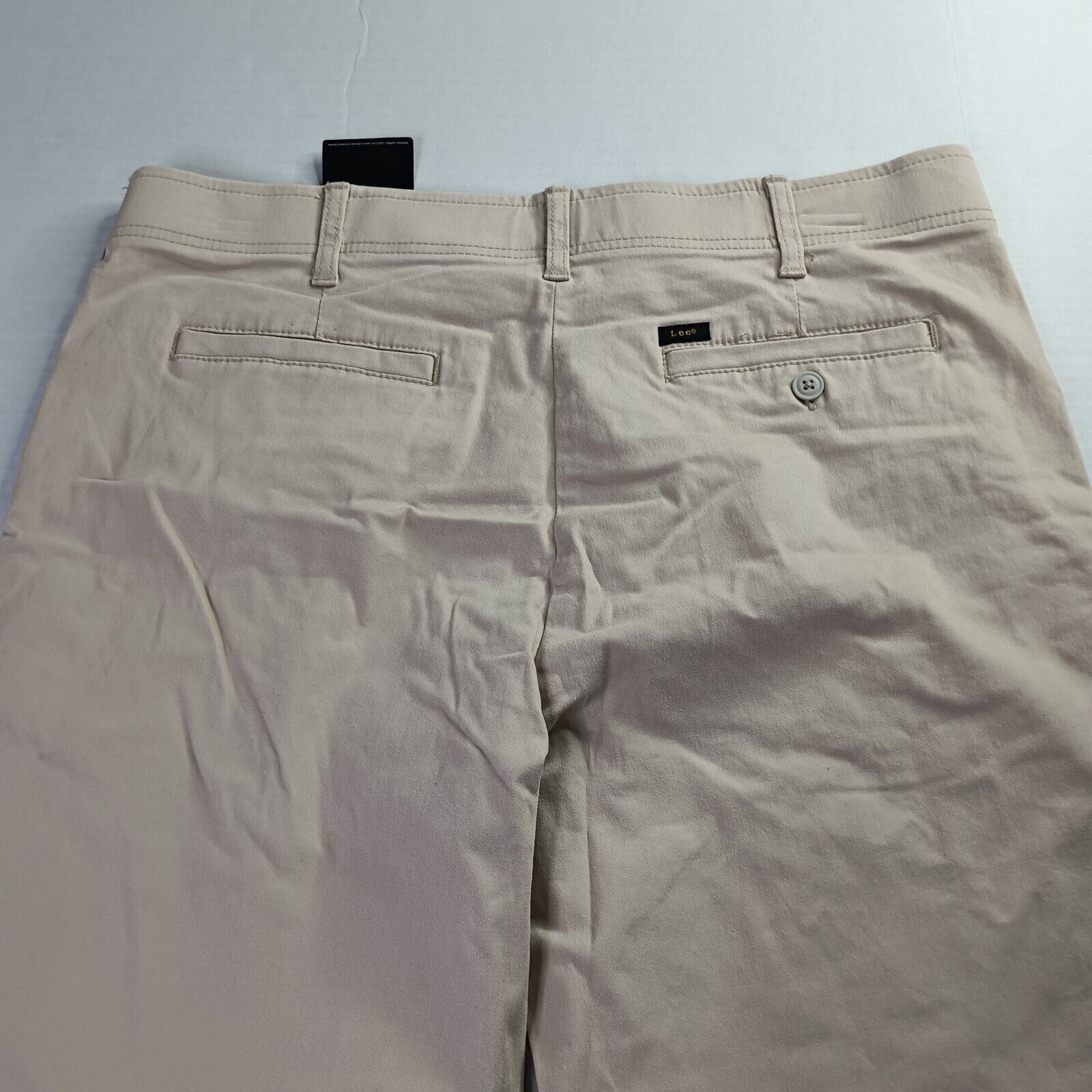 Lee Lee Flat Front Chino Motion Pants Men's 36x30 Beige Slim Fit Size US 36 / EU 52 - 8 Thumbnail