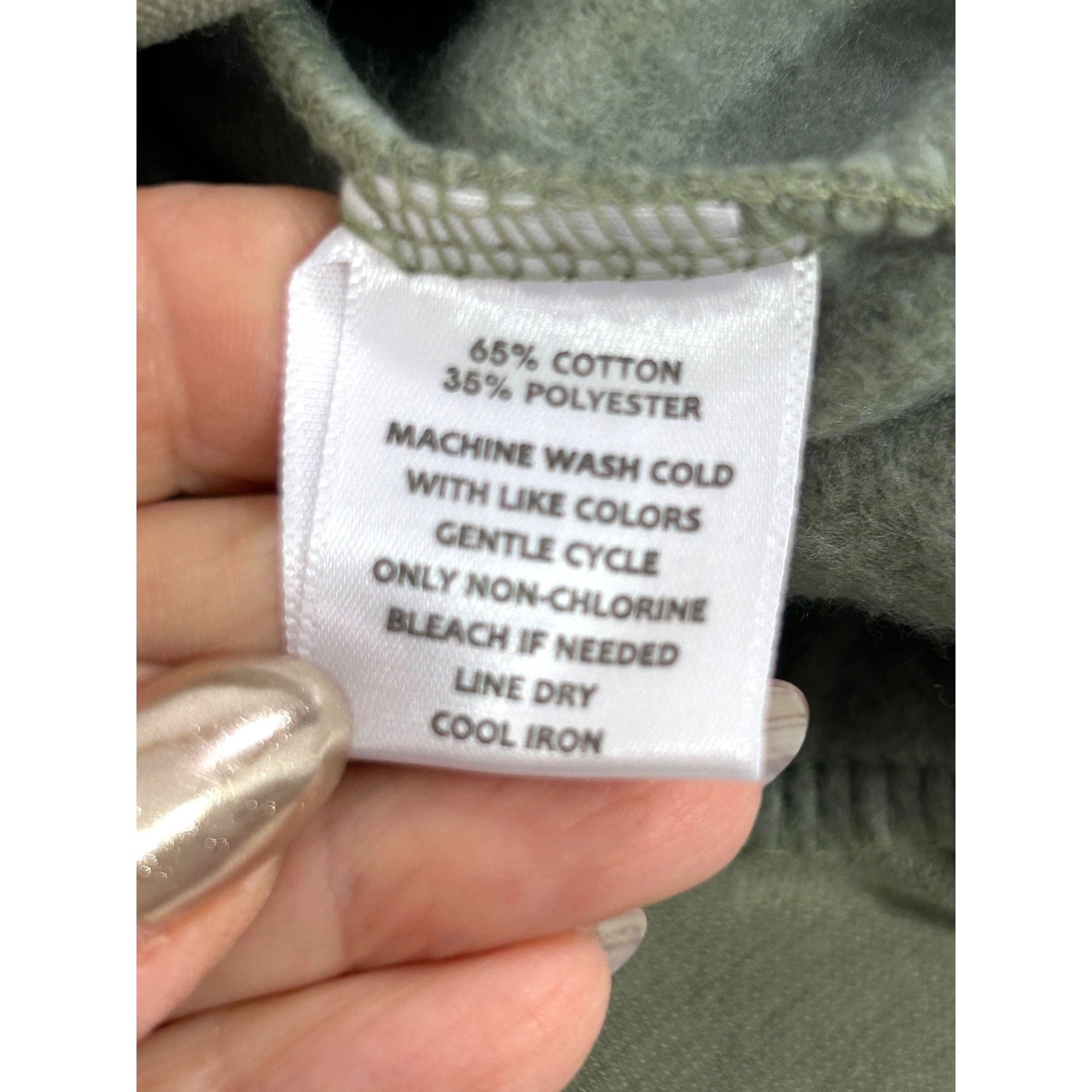 Other Sag Harbor Women’s Hoodie Sweatshirt S Sage Green Drawcord L Size US S / EU 44-46 / 1 - 13 Thumbnail