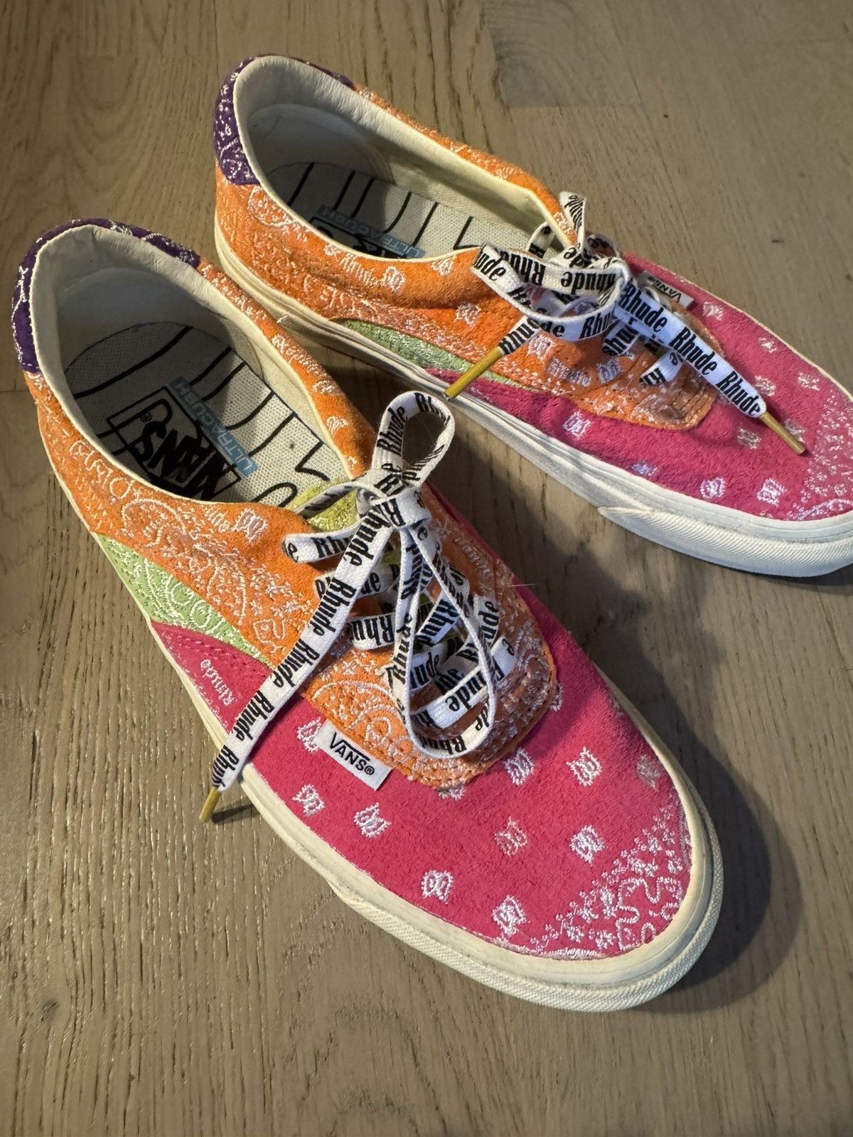 Rhude × Vans VANS x RHUDE sneakers shoes size US8 study all photos descri Size US 8 / EU 41 - 3 Thumbnail
