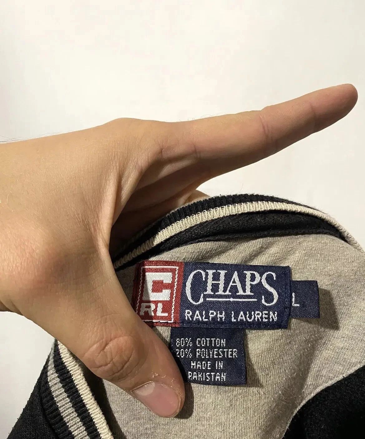 Chaps VINTAGE CHAPS RALPH LAUREN SWEATSHIRT PULLOVER BIG LOGO Size US L / EU 52-54 / 3 - 3 Thumbnail